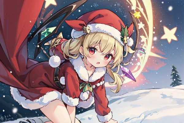 サンタフラ・・・魔法少女フラン！？