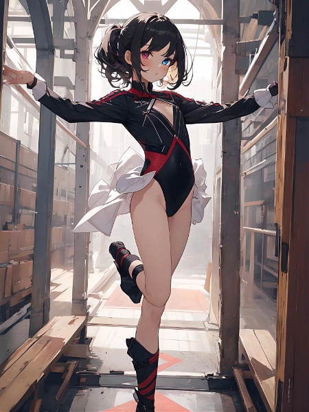 片足立ち