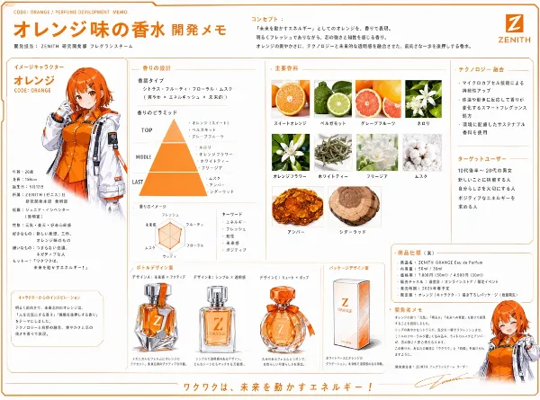 香水開発メモ