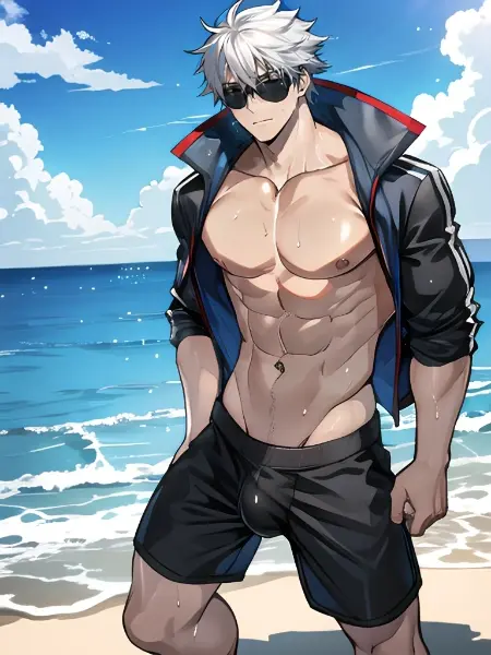 海辺のコワモテ