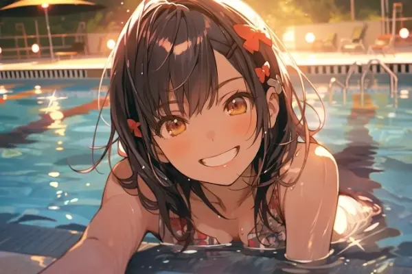 sunset pool