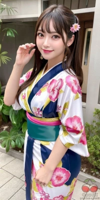 【限定】あなたが私の浴衣を褒めてくれると、とっても嬉しいんだ♪