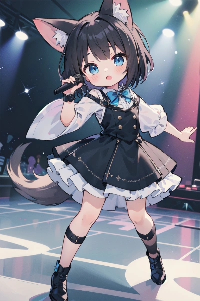 アイドルなおおかみ娘