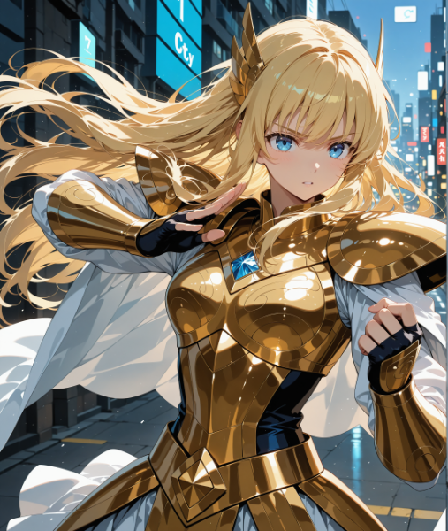 謎のゴールドセイントが現れた！