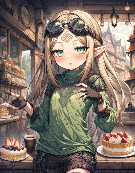 ケーキというのは、こう自由でry