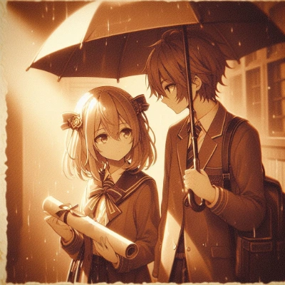 学生カップルのサムネイル