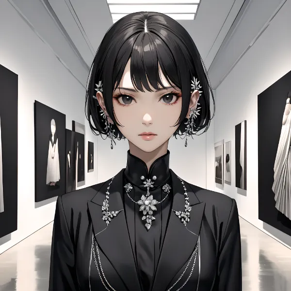 厳格な教授と作品展