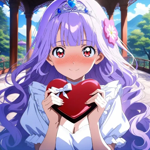 姫様からのチョコ