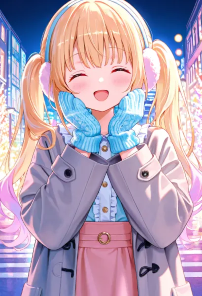 これから一緒にイルミネーション見に行く