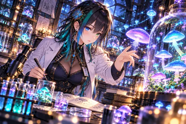恋する胞子の研究記録 ～きのこが暴いた、二人だけの秘密♡～