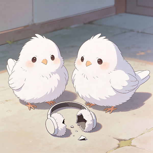 イヤーマフを壊しちゃった