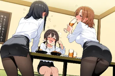 酔っ払いお姉さん