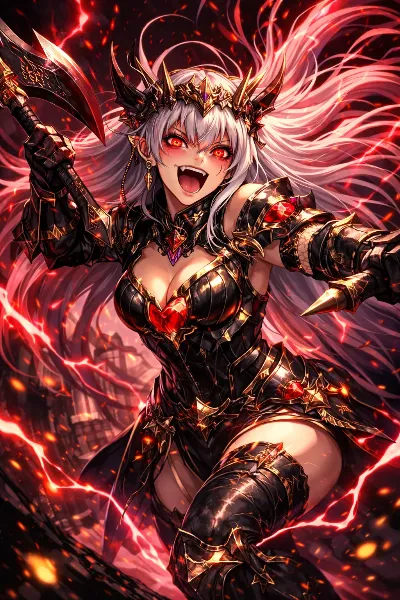 紅蓮の女王、闇の覚醒