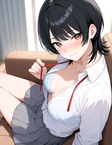 くつろぎの甘い視線
