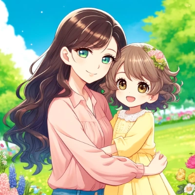 母と子