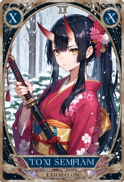 タロットカード - 鬼姫