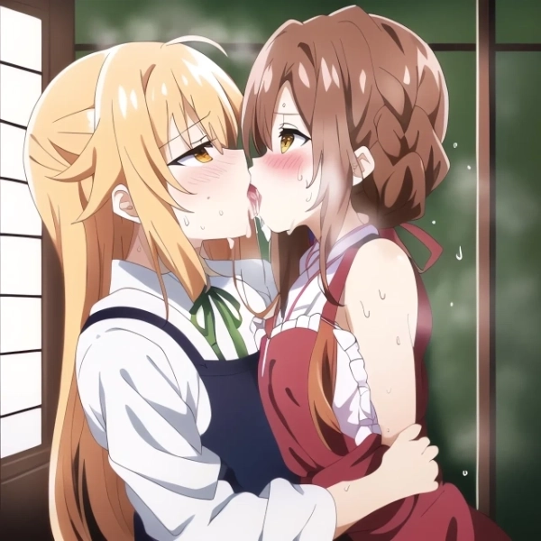 百合キス