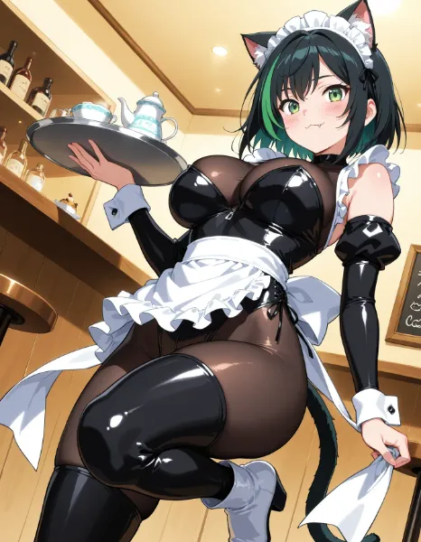 猫耳バニーメイドスーツ