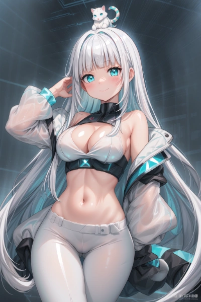 銀髪電脳司書さん その1