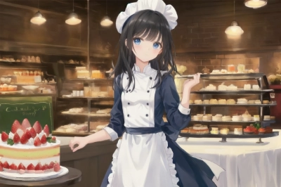 ショートケーキ（お題）横長サイズ