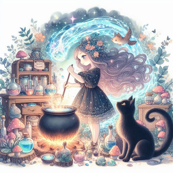 黒猫と魔法少女