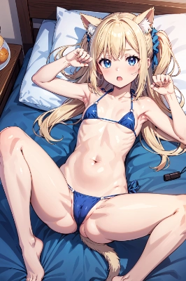 金色の猫さん