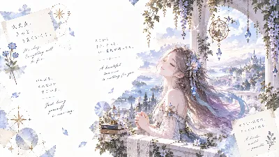優しい明日を祈る少女の幻想