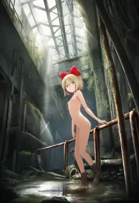 廃工場に紛れ込んだ・・・？