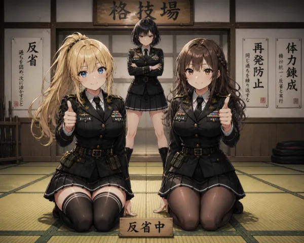 サムズアップ（制圧完了）