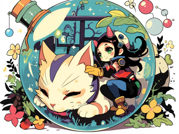 ねこのテラリウム