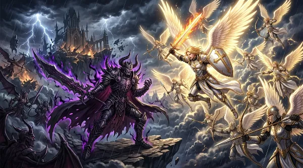 光と闇の聖戦 天使対魔族の激突