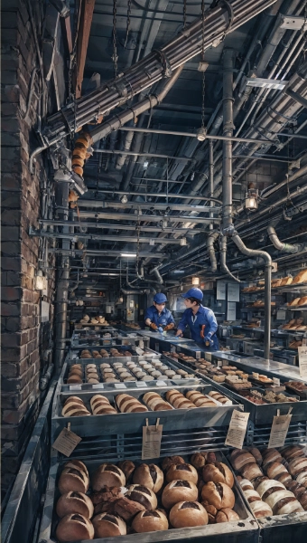 リアルなパン工場