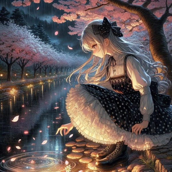 明日ありと思う心の仇桜