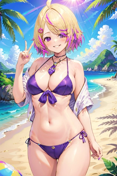 刺杉あいす　水着　6