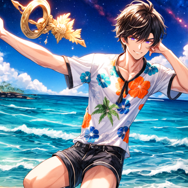 イケてる、黒髪短髪男性★(3枚)