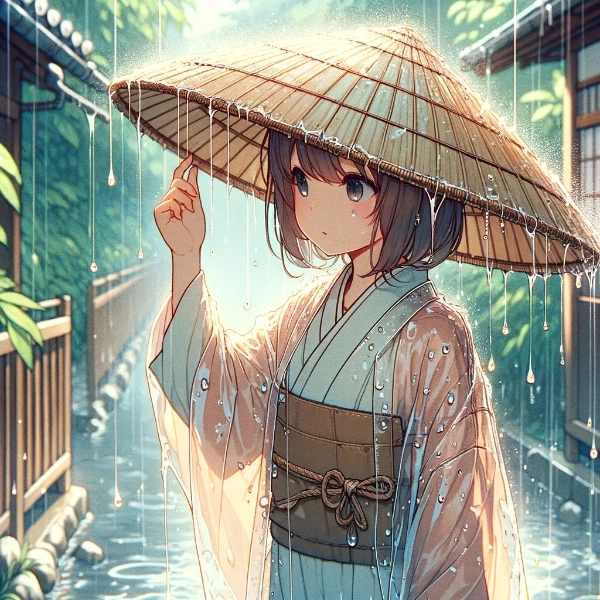 袖合羽のつもり