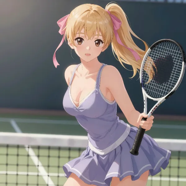 ナイスサーブ♪