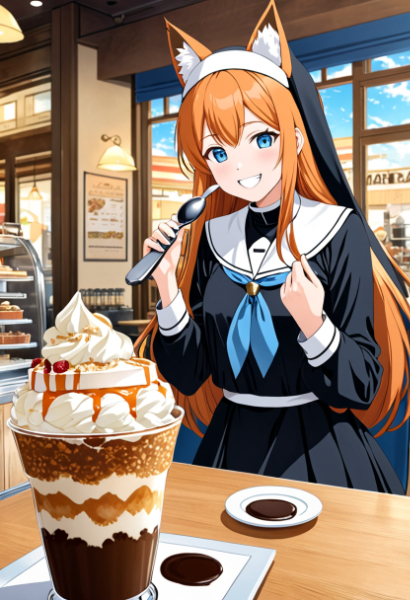 スイーツ大好きマリーさん