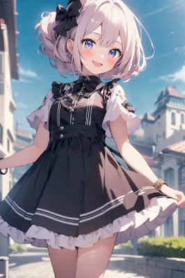 新しい服でお出かけ♪