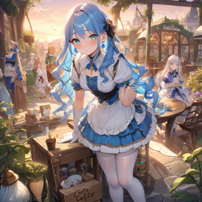 夕方の街