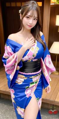 【限定】浴衣を着ると、夏祭りのようにワクワクする気分になるんだ。あなたと一緒に祭りに行きたいな♪