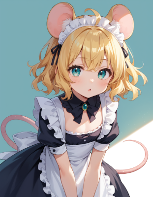 ネズミのメイド