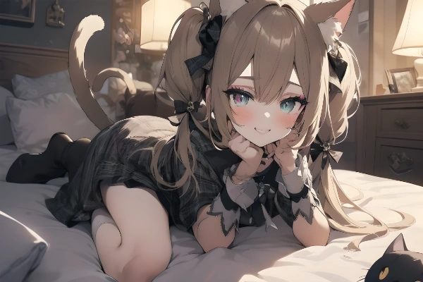 悪墜ち魔法少女 スズ(Ver 猫怪人）