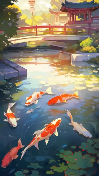 鯉は宙に浮きがち