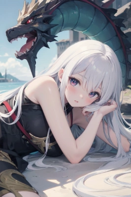 龍と少女