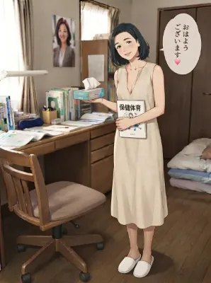 ティッシュを持つ女性