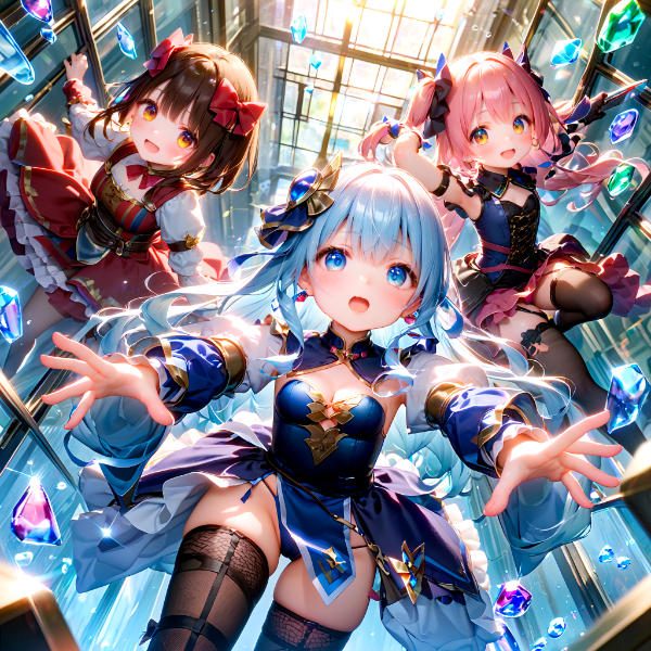 ガラスの迷宮のチャレンジャー