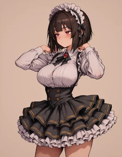 魅惑のメイドと秘密の午後