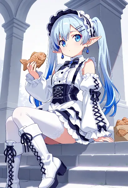 メイドエルフの甘い逃避行