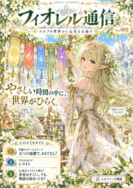【エルフの創作雑誌】フィオレル通信 002